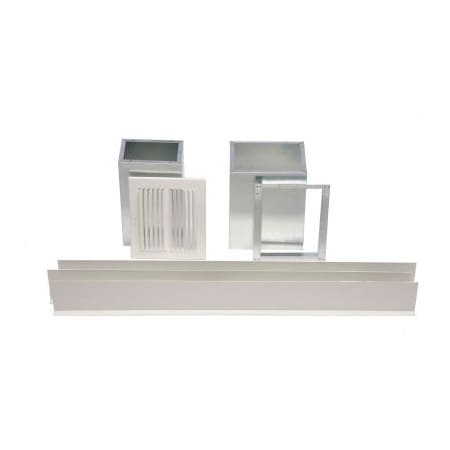 Williams Furnace Co. Williams Side-Outlet Register 6701 W/10" Boot For Top-Vent & Direct-Vent Models 6701